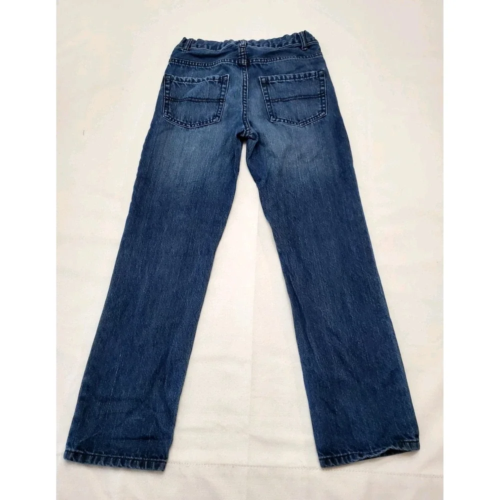 2 Pair-The Children's Place ● Boys Denim Jeans ● Adjustable‎ Waist ● Size 10